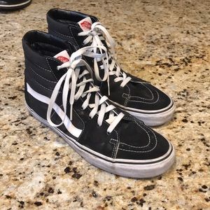 Vans Black High Tops